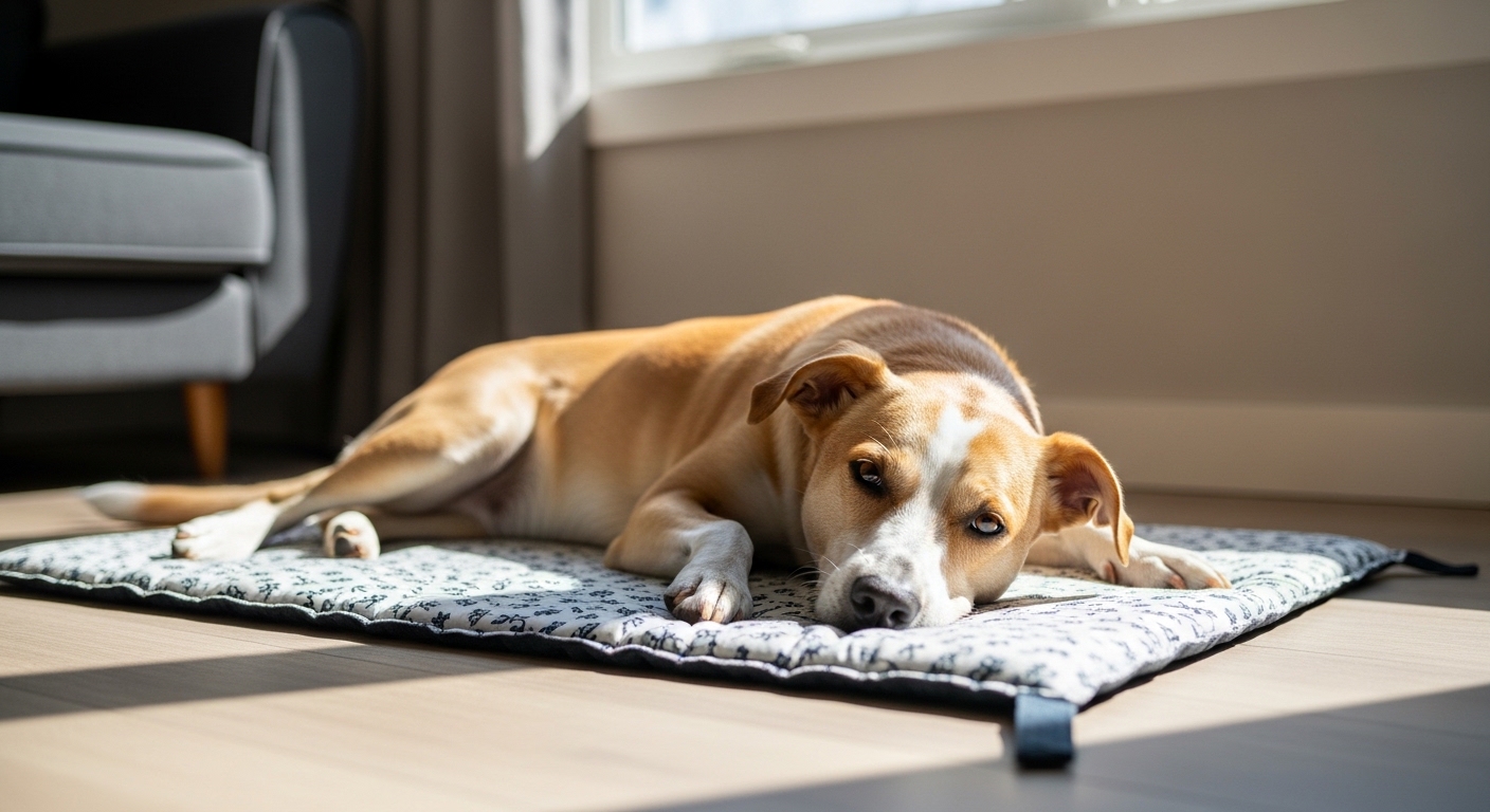 DIY Dog Cooling Mat You Can Sew at Home