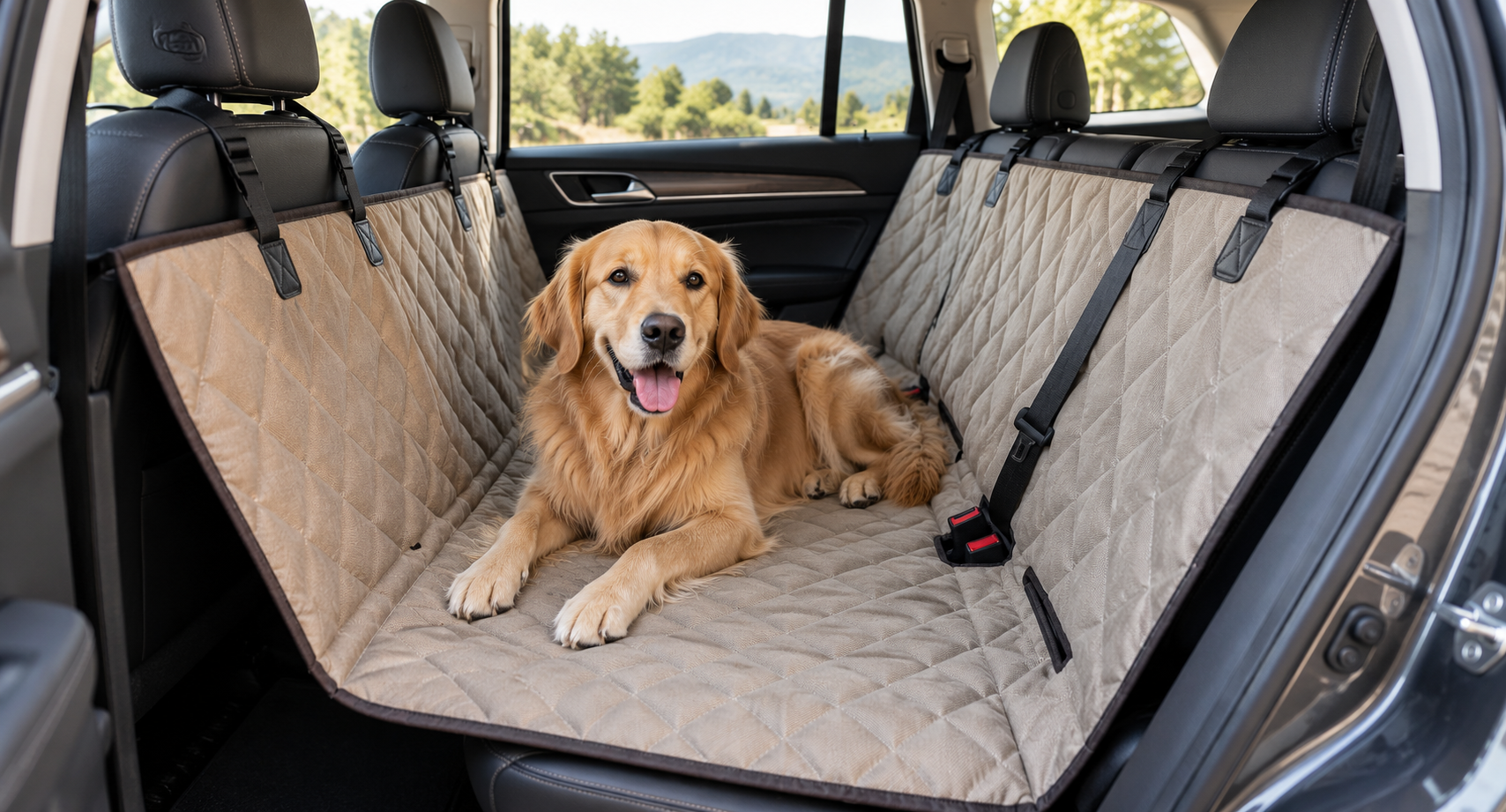 How To Sew A Washable Dog Car Seat Hammock For Road Trips